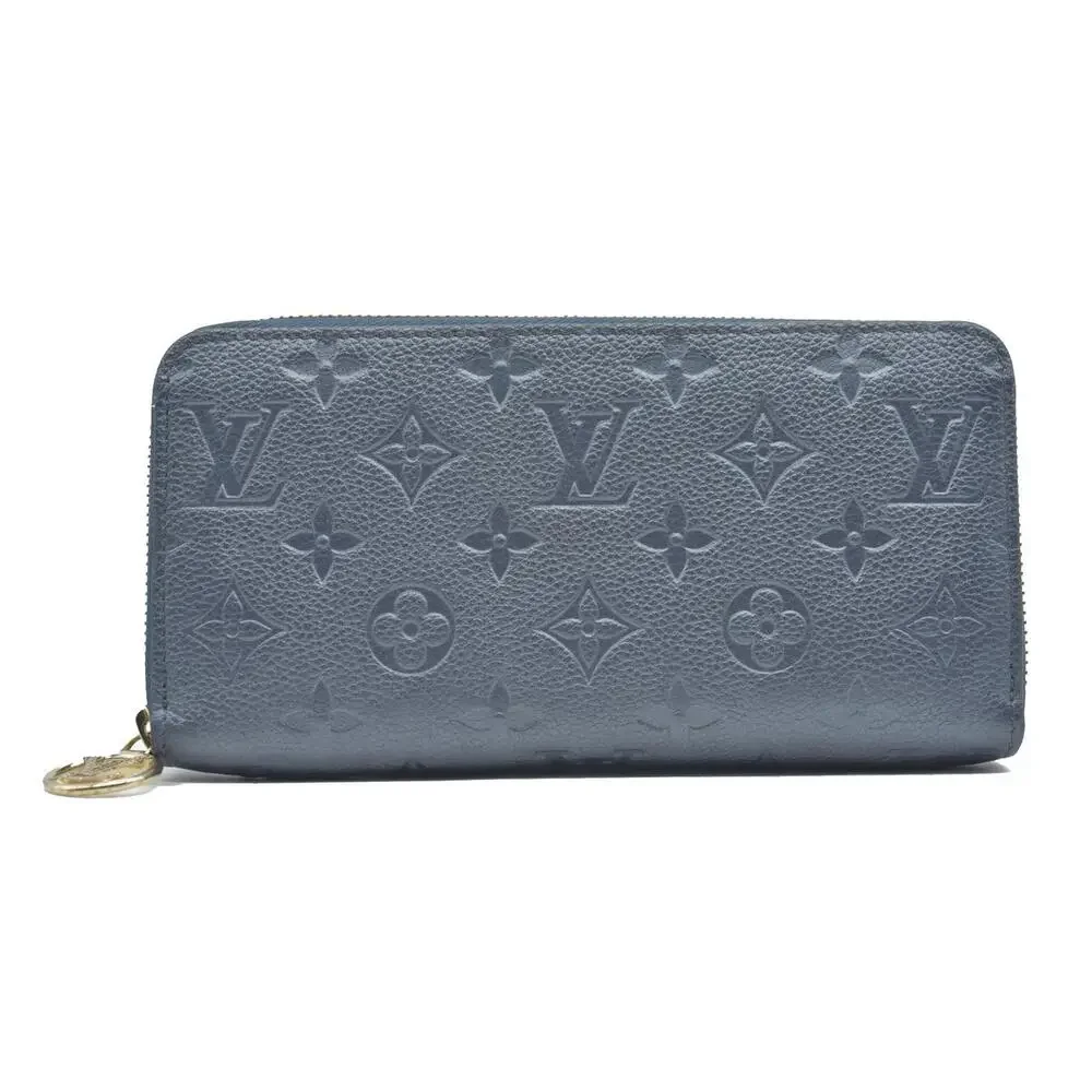Louis Vuitton LV Monogram Empreinte Leather Zippy Wallet